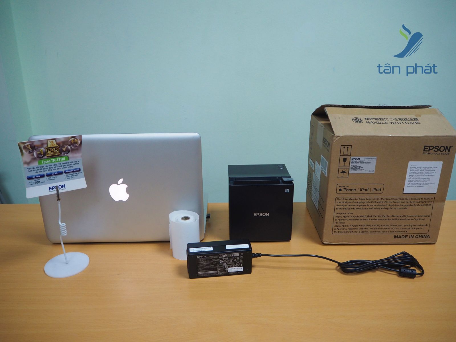 Máy in hóa đơn Epson TM-m30II (USB+LAN) C31CJ27322