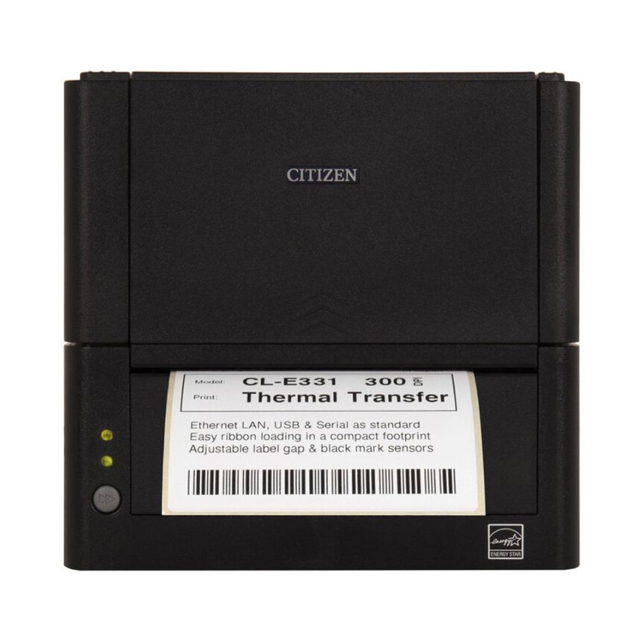 Máy in tem nhãn mã vạch Citizen CL-E321 (300dpi) (USB-RS232-LAN)